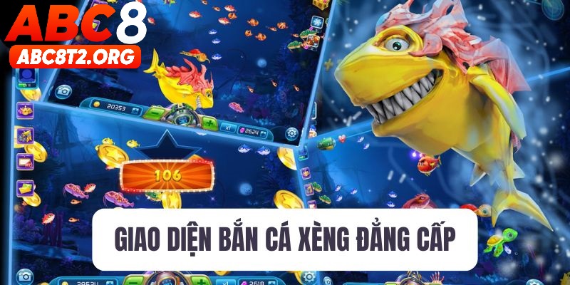 Giao diện website bắn cá đỉnh cao